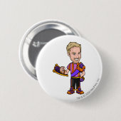 Undutchable Kreludor Personeelsspeler Ronde Button 5,7 Cm (Voorkant /achterkant)