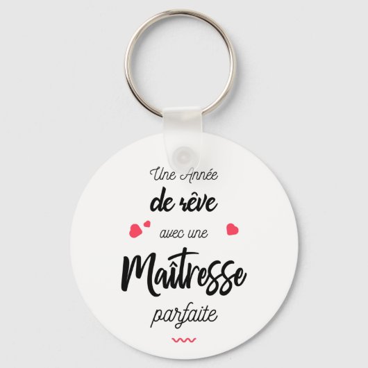 Une en é e de rê ve avec maîtresse sleutelhanger (Voorkant)