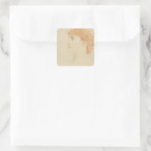 Une Parisienne | 1916 Vierkante Sticker (Tas)