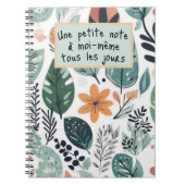 Une petite note à moi même...Spiraal Foto Notitieb Notitieboek (Voorkant)