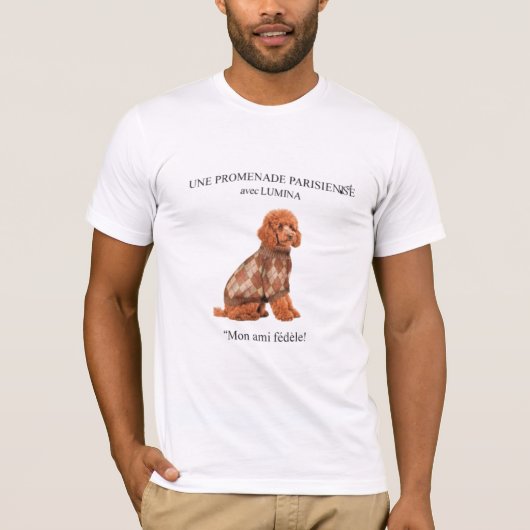 Une Promenade Parisienne avec Lumina | T-Shirt Chi (Voorkant)