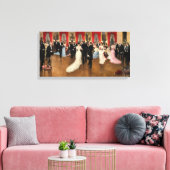 Une Soirée Canvas Afdruk (Insitu (Woonkamer))