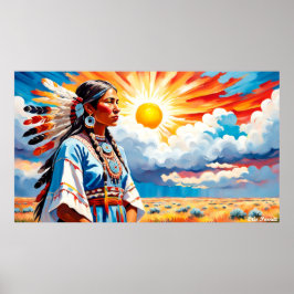 Unelanuhi - De godin van de zon 4 Poster