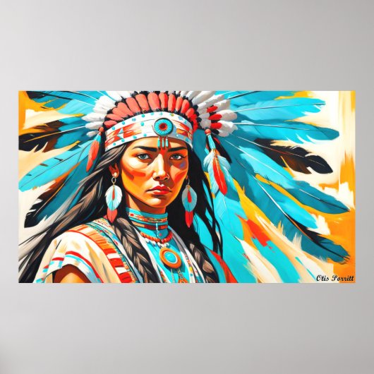 Unelanuhi, de godin van de zon poster (Voorkant)