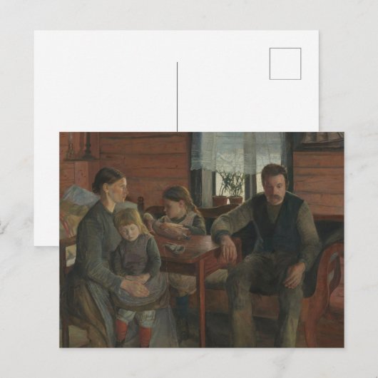 Unemployed Briefkaart (Voorkant / Achterkant)