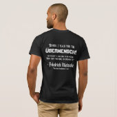 Unequal Ubermensch Nietzsche Shirt V2 (Achterkant volledig)