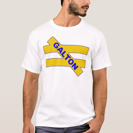 Unequality - Francis Galton T-shirt (Voorkant)
