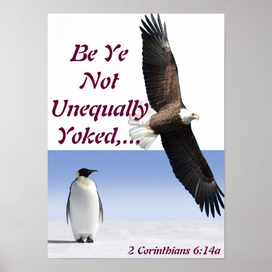 Unequally Yoked. Poster (Voorkant)