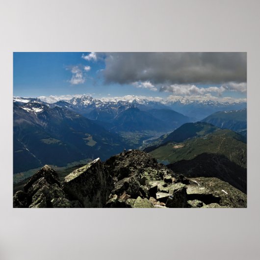 Unesco Aletsch Trail Poster (Voorkant)