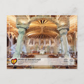 UNESCO - Antoni Gaud, Crypte in de Colonia G￼ell Briefkaart (Voorkant)