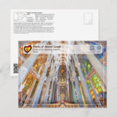 UNESCO - Antoni Gaudí - Sagrada Familia - Crypte Briefkaart (Voorkant / Achterkant)