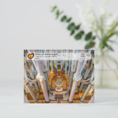 UNESCO - Antoni Gaudí - Sagrada Familia - Crypte Briefkaart (Staand voorkant)