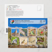 UNESCO - Atsinanana - Nationaal park Andringitra P Briefkaart (Voorkant / Achterkant)