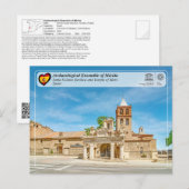UNESCO - Basiliek van Santa Eulalia / Mars-tempel Briefkaart (Voorkant / Achterkant)