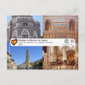 UNESCO Catedral del Salvador de Zaragoza (La Seo) Briefkaart (Voorkant)