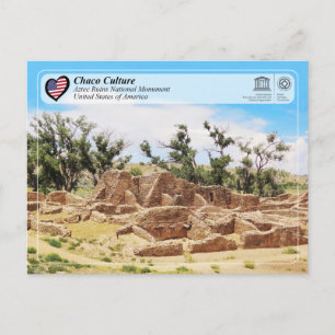 UNESCO - Chaco - Aztec Ruins National Monument Briefkaart
