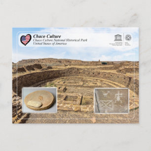UNESCO - Chaco Culture National Historical Park Po Briefkaart