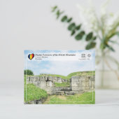 UNESCO - Dacische forten - Costesti - Blidaru Briefkaart (Staand voorkant)