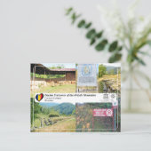 UNESCO - Dacische forten - Costesti-Cetatuie Briefkaart (Staand voorkant)