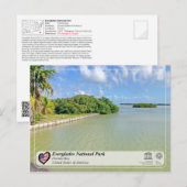 UNESCO - Everglades National Park - Florida Bay Briefkaart (Voorkant / Achterkant)
