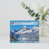 UNESCO - Glacier Bay NP - Johns Hopkins Glacier Briefkaart (Staand voorkant)