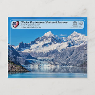 UNESCO - Glacier Bay NP - Johns Hopkins Glacier Briefkaart