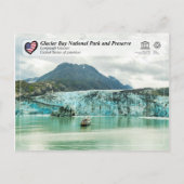 UNESCO - Glacier Bay NP - Lamplugh Glacier Briefkaart (Voorkant)