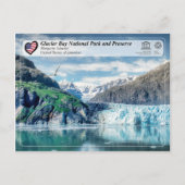 UNESCO - Glacier Bay NP - Margerie Glacier Briefkaart (Voorkant)