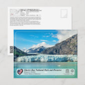 UNESCO - Glacier Bay NP - Margerie Glacier Briefkaart (Voorkant / Achterkant)