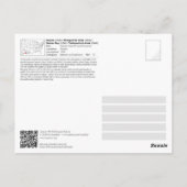 UNESCO - Glacier Bay NP - Margerie Glacier Briefkaart (Achterkant)