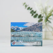 UNESCO - Glacier Bay NP - Margerie Glacier Briefkaart (Staand voorkant)