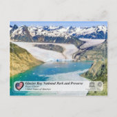 UNESCO - Glacier Bay NP - Riggs Glacier Briefkaart (Voorkant)