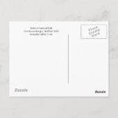 UNESCO Gondwana Ranges, Australië Briefkaart (Achterkant)