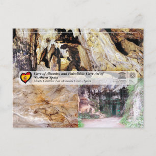 UNESCO - Grot van Las Monedas / Cueva de Las Moned Briefkaart