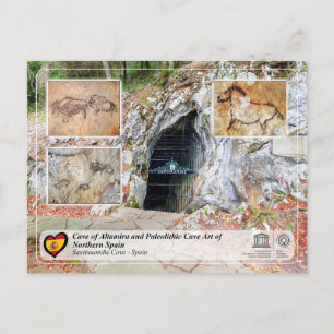 UNESCO - Grot van Santimamiñe / Cueva de Santimami Briefkaart