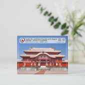 UNESCO - Gusuku - Sites - Shuri Castle Briefkaart (Staand voorkant)