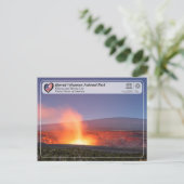UNESCO - Hawaii Volcanoes - Mauna Loa en Kīlauea Briefkaart (Staand voorkant)