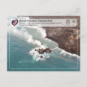 UNESCO - Hawaii Volcanoes NP - Kīlauea Briefkaart