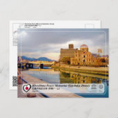 UNESCO - Herdenkingsmonument voor de vrede van Hir Briefkaart (Voorkant / Achterkant)