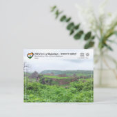 UNESCO, Hill Forts of Rajasthan - Ranthambore Fort Briefkaart (Staand voorkant)