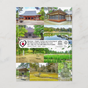 UNESCO - Hiraizumi, Buddhist Pure Land - Mōtsu-ji Briefkaart