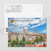 UNESCO Historisch Centrum van Santiago de Composte Briefkaart (Voorkant / Achterkant)