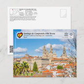 UNESCO Historisch Centrum van Santiago de Composte Briefkaart (Voorkant / Achterkant)