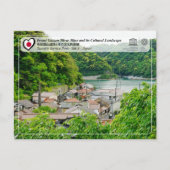 UNESCO - Iwami Silver Mine - de Haven van de Diens Briefkaart (Voorkant)