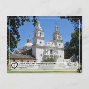 UNESCO - Jesuit Block en Estancias van Córdoba Briefkaart