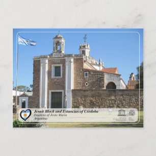 UNESCO - Jesuit Block en Estancias van Córdoba Briefkaart