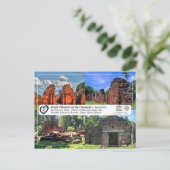 UNESCO - Jesuit-missies van de Garanis Briefkaart (Staand voorkant)