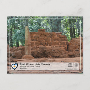 UNESCO - Jezuïetenmissies van de Guarani Briefkaart