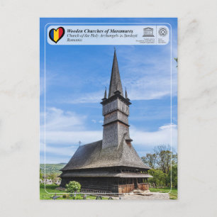 UNESCO Kerk van de Heilige Aartsengelen in Surdest Briefkaart