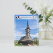 UNESCO Kerk van de Heilige Aartsengelen in Surdest Briefkaart (Staand voorkant)